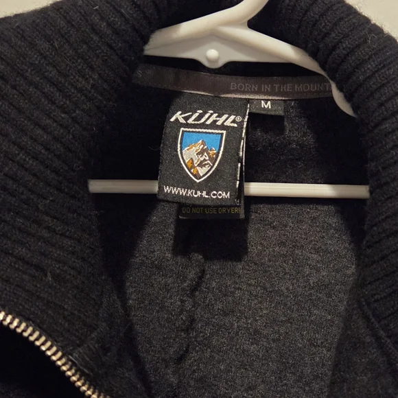 Kuhl Men's Black Zip-Up Sweater - Picture 9 of 9